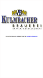 Mobile Screenshot of kulmbacher-gruppe.de